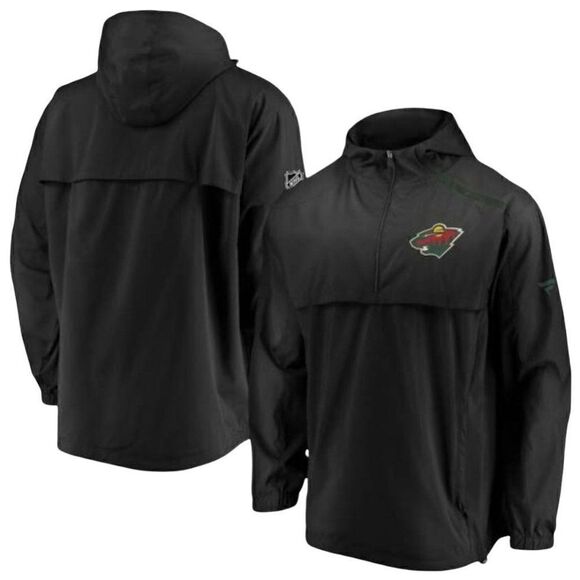 Minnesota Wild Fanatics Authentic Pro Rinkside Anorak Jacket (size 2XL) - Picture 1 of 8